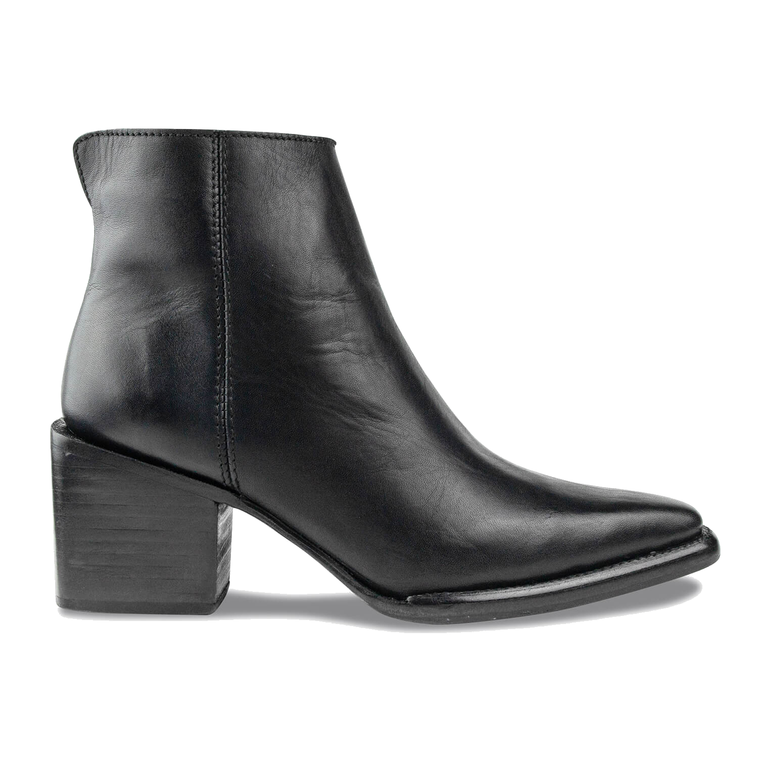 Women's Leather Heeled Boots | Polk – Sutro Footwear