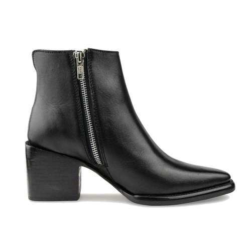 Women's Leather Heeled Boots | Polk – Sutro Footwear